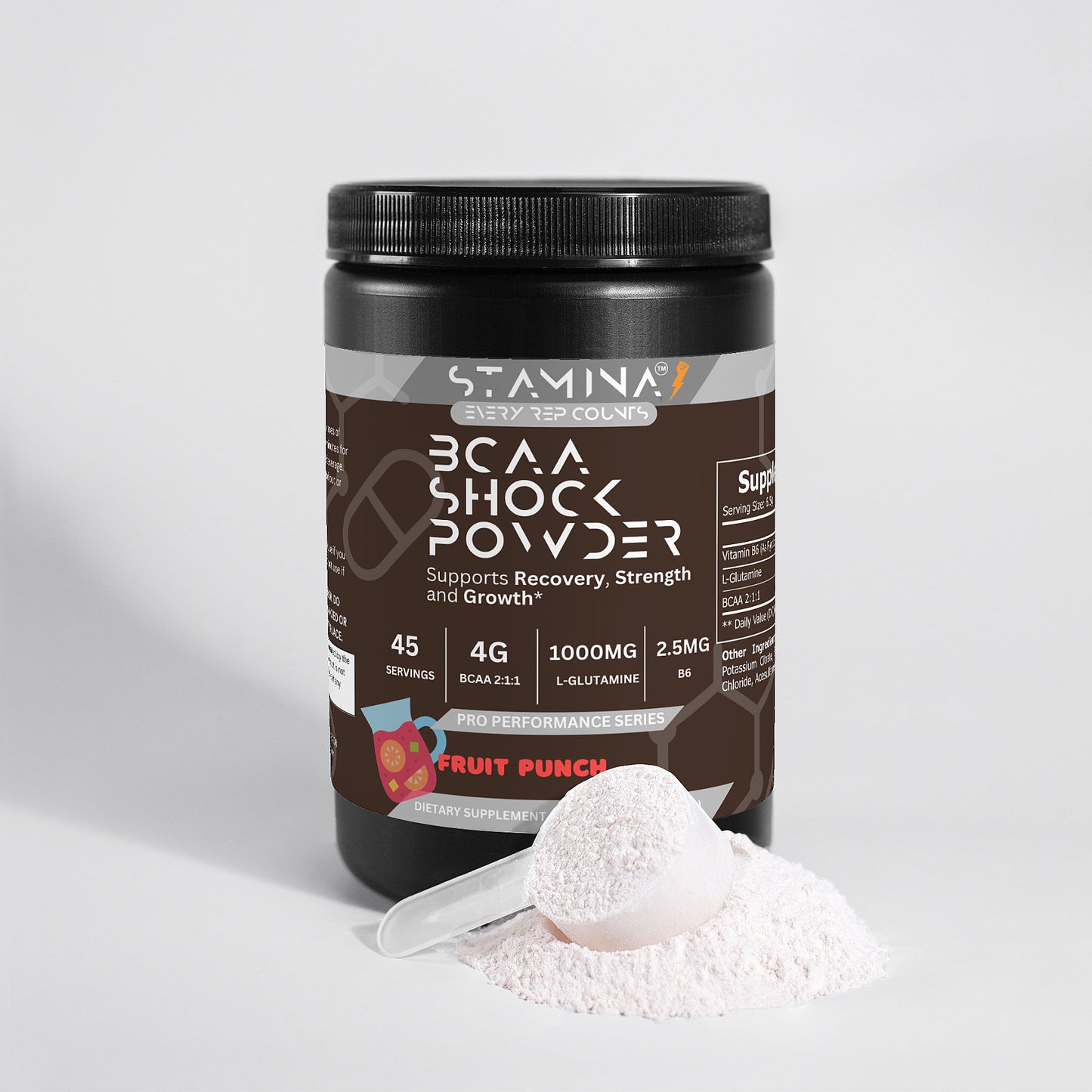 BCAA Shock Powder (Fruit Punch)