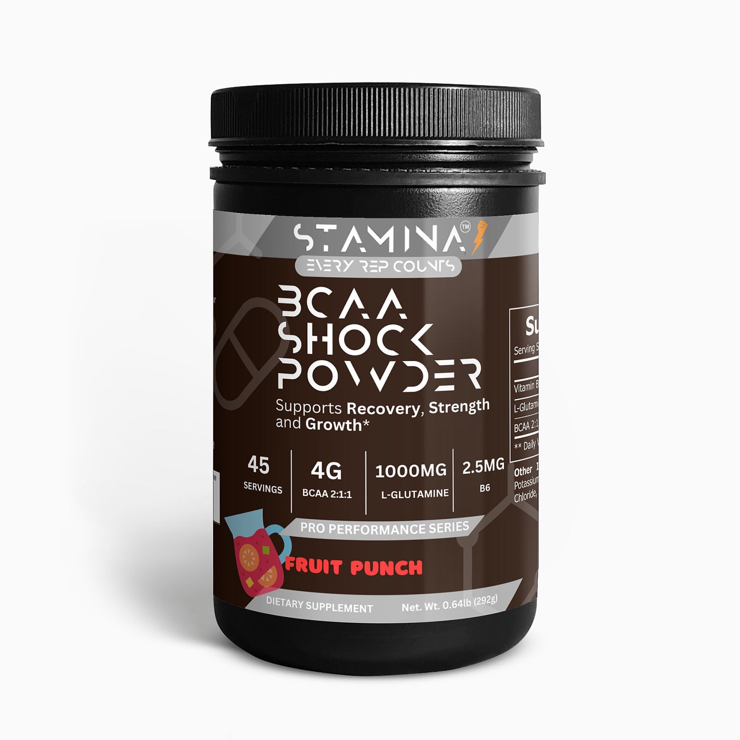 BCAA Shock Powder (Fruit Punch)