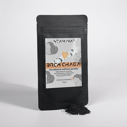 Birch Chaga Microbiome Wellness Powder