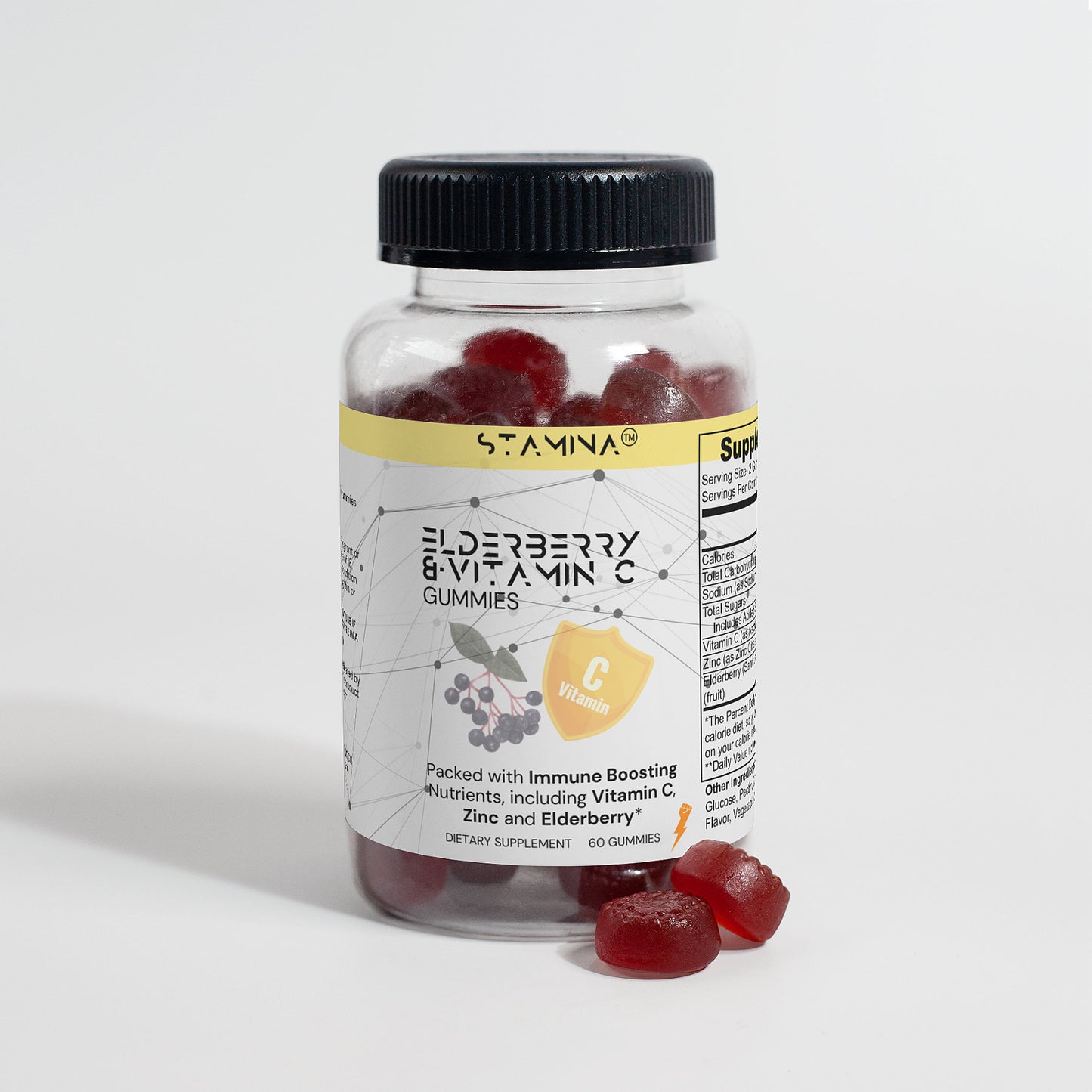 Elderberry & Vitamin C Gummies