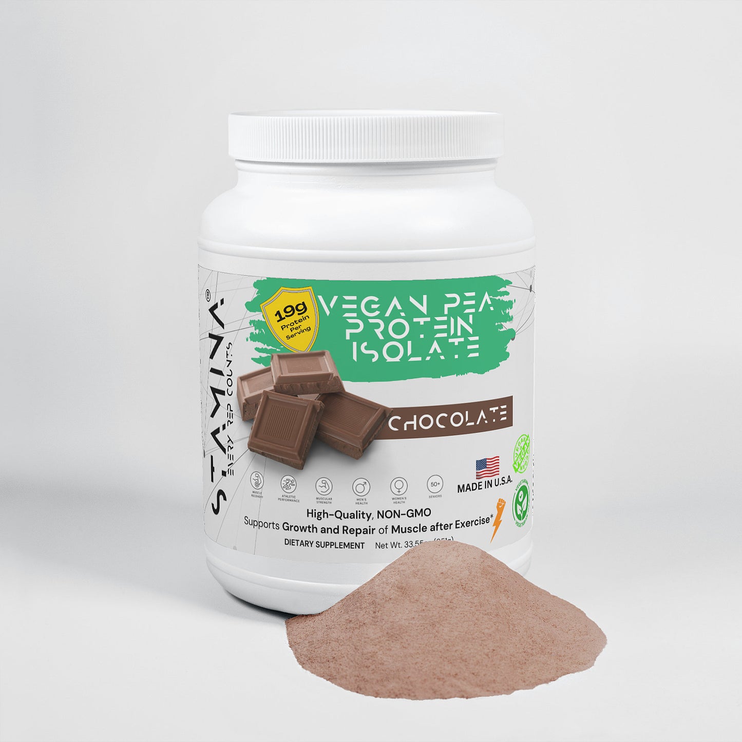 Vegan Pea Protein Isolate (Chocolate)