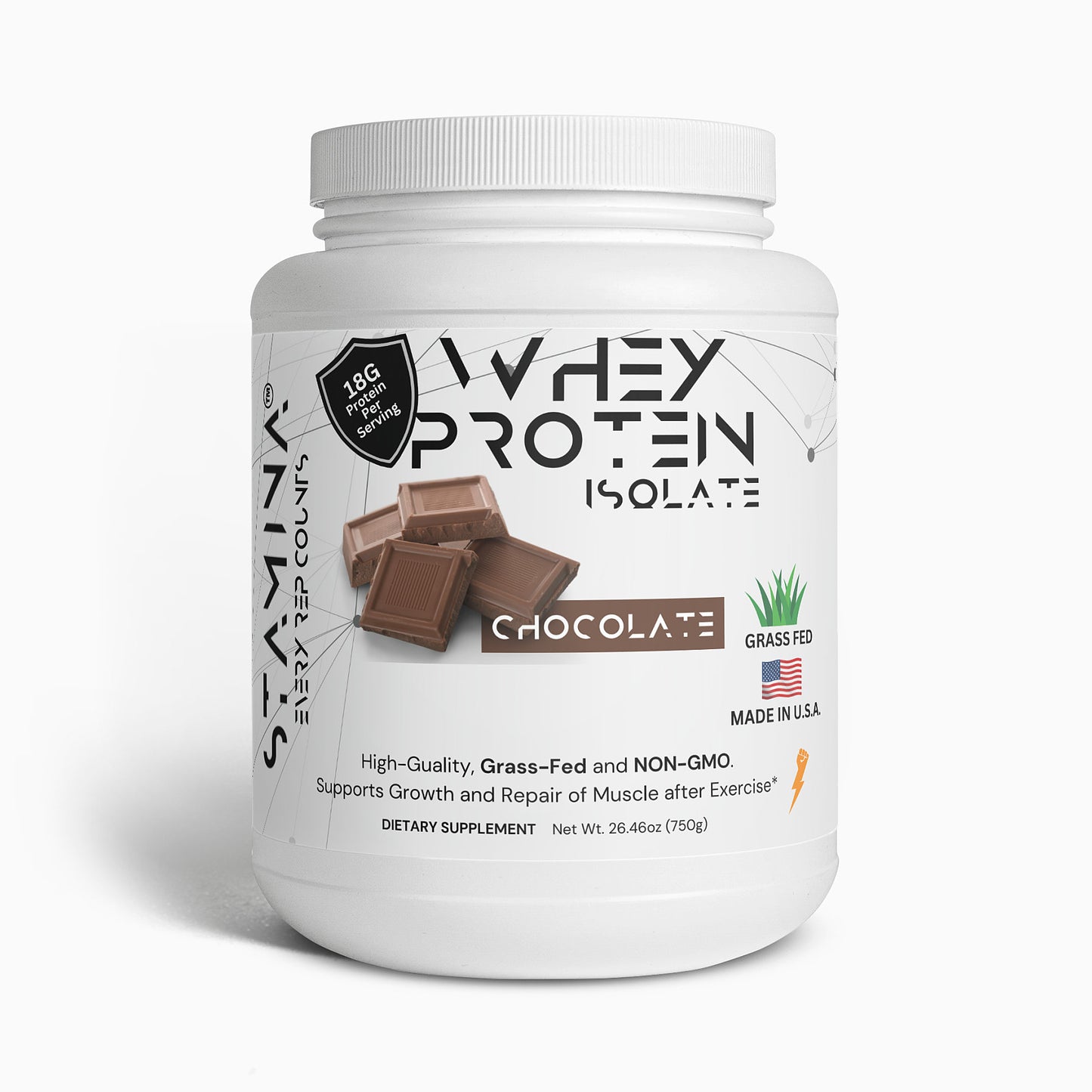 Whey Protein Isolate (Chocolate)