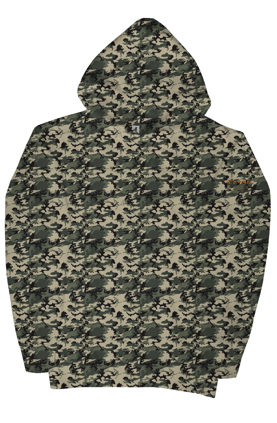 Muscle Man Camo Independent Heavyweight Hoodie