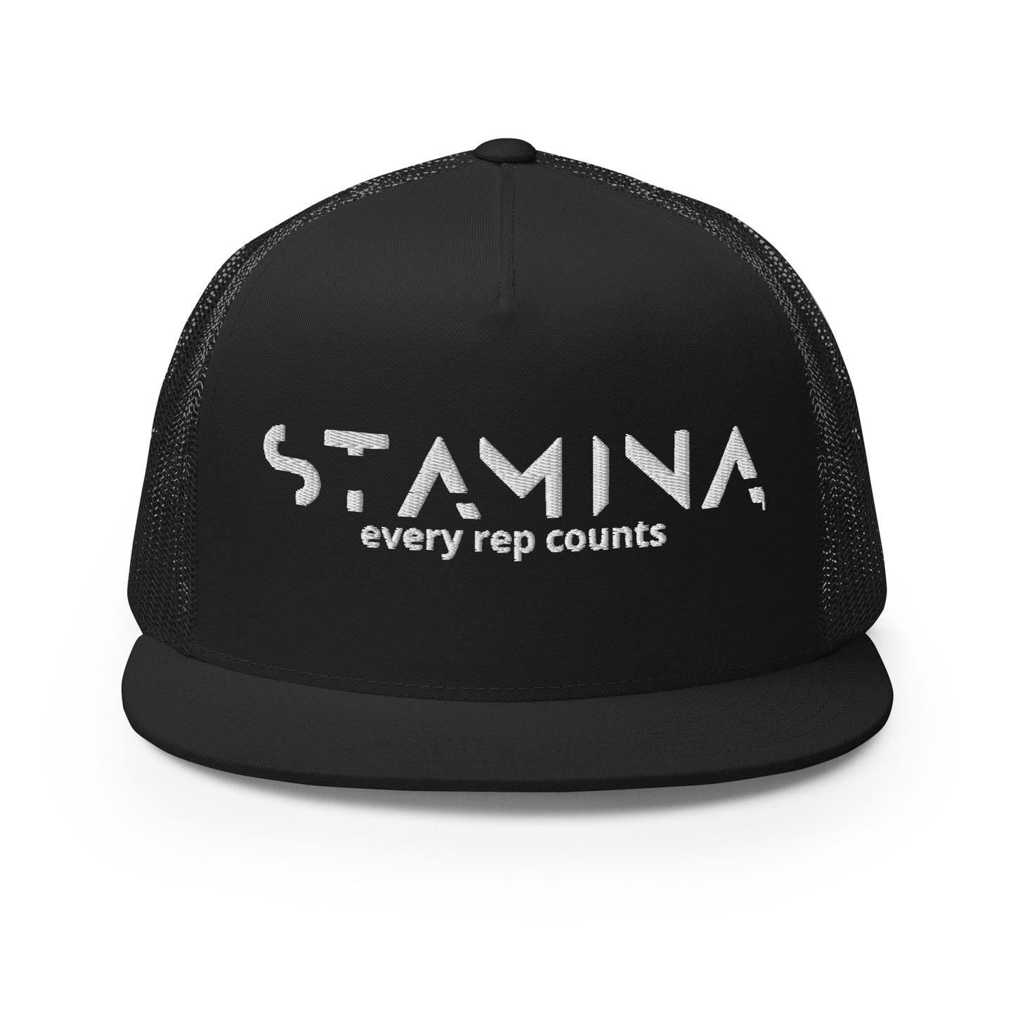 Black Trucker Cap