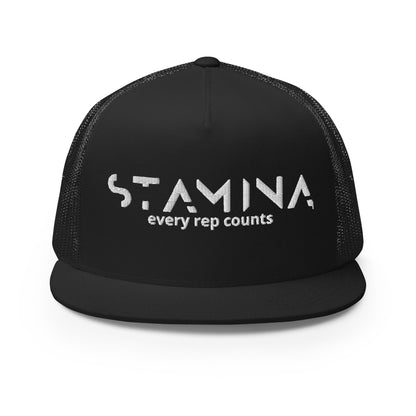 Black Trucker Cap