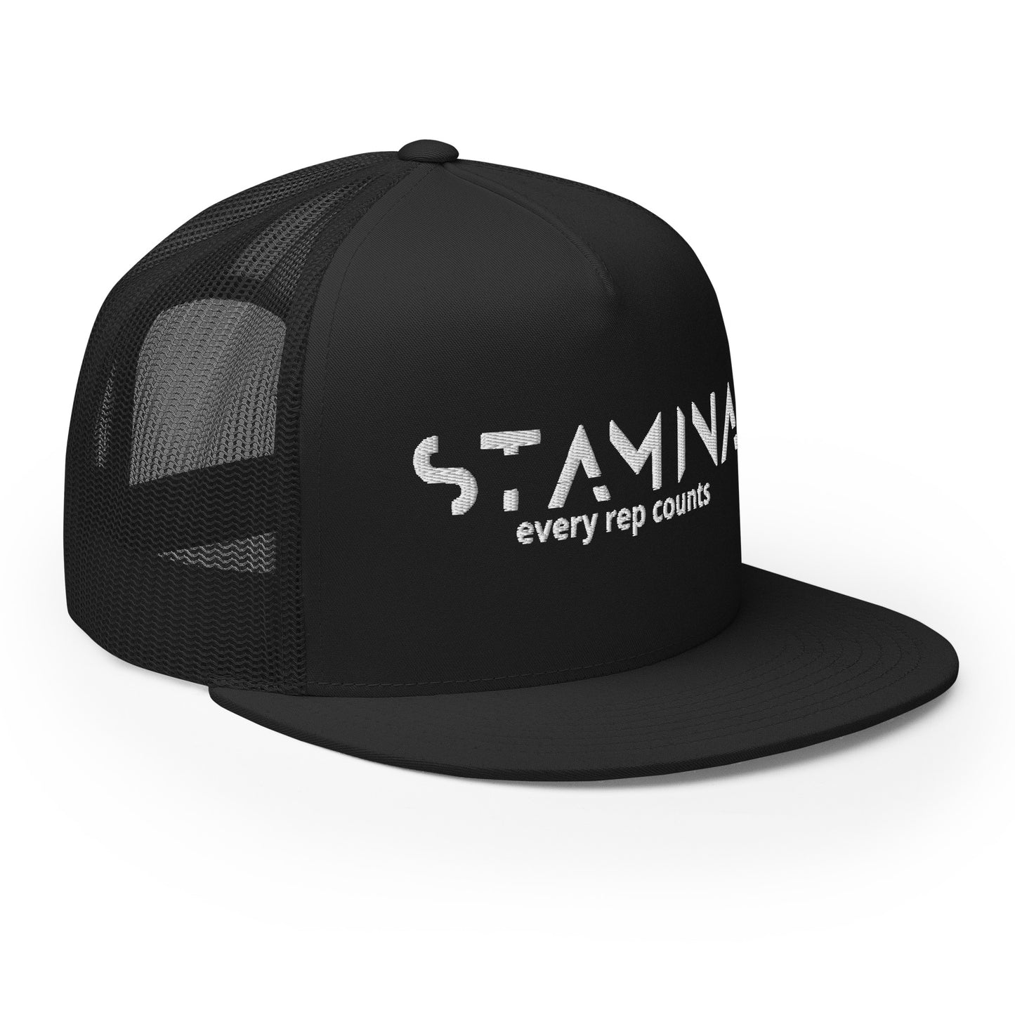 Black Trucker Cap