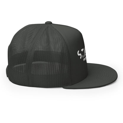 Black Trucker Cap