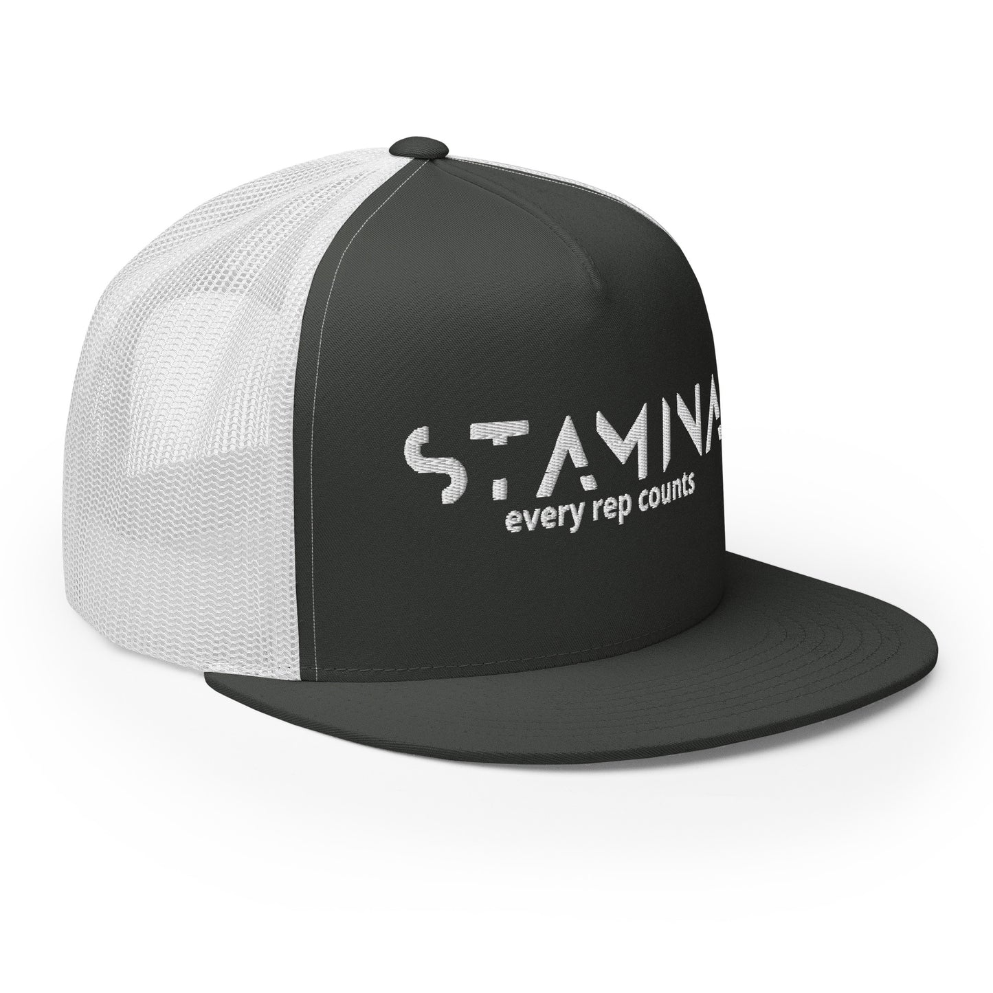 Black Trucker Cap