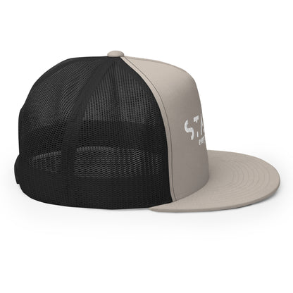 Black Trucker Cap