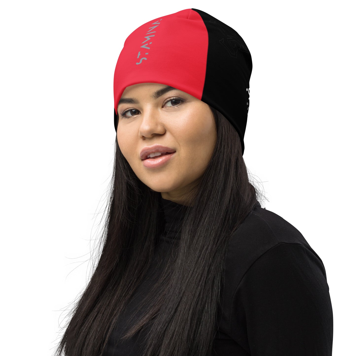 Black & Red Beanie