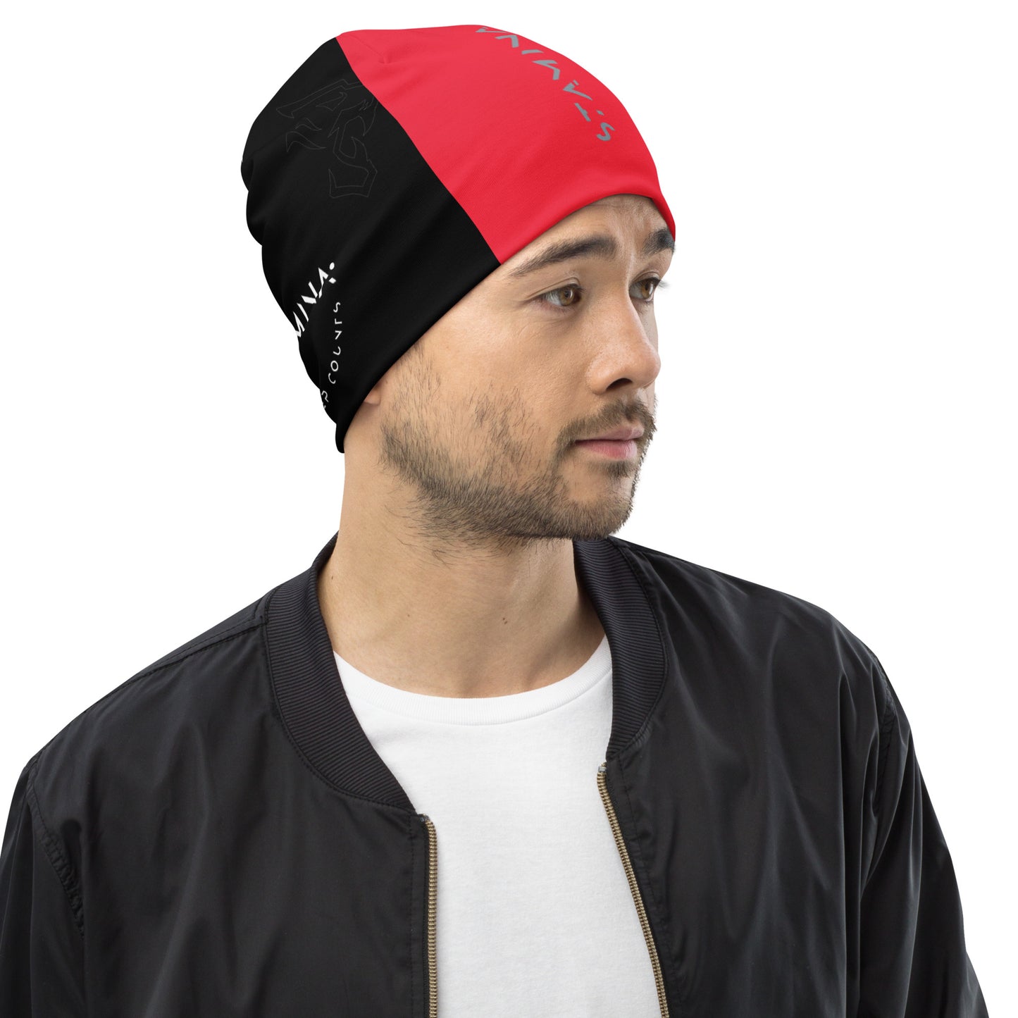 Black & Red Beanie