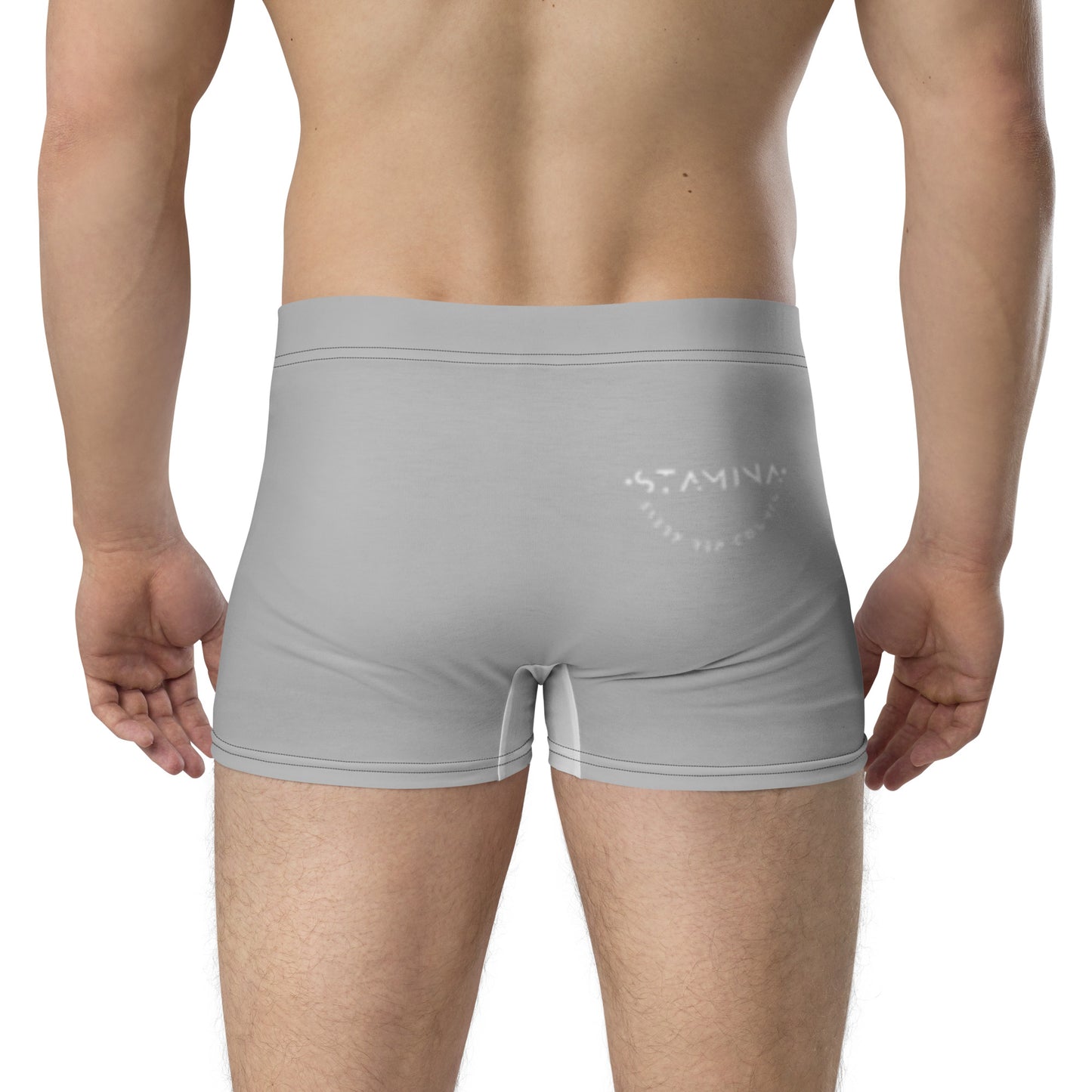 Gray/Red Boxer Briefs