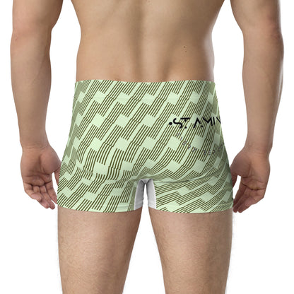 Green/Black & Gray Boxer Briefs