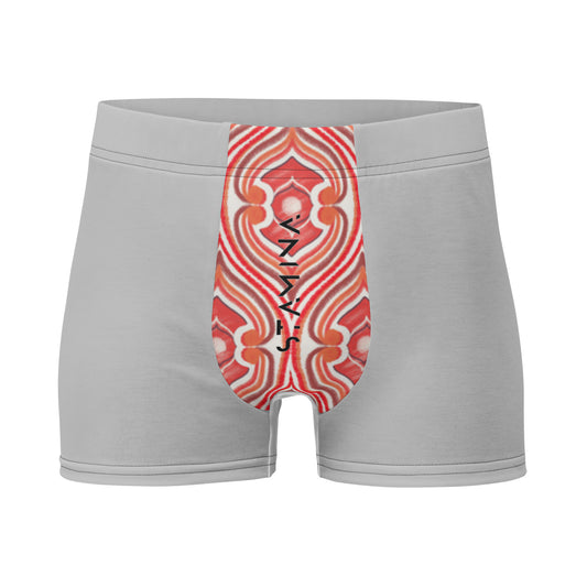 Gray/Red Boxer Briefs