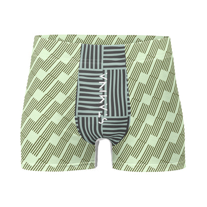 Green/Black & Gray Boxer Briefs