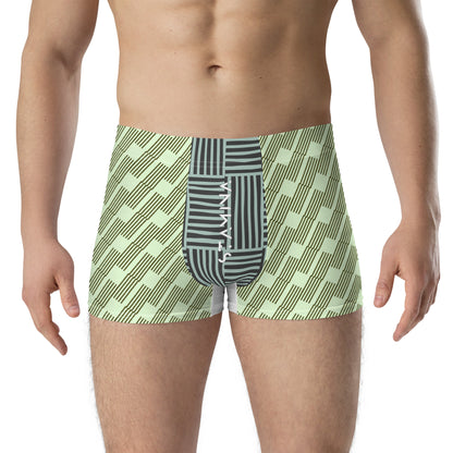 Green/Black & Gray Boxer Briefs