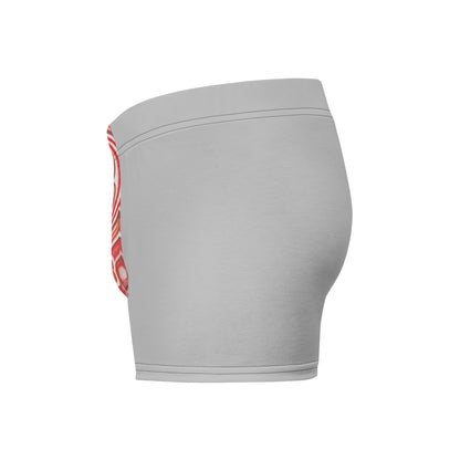 Gray/Red Boxer Briefs