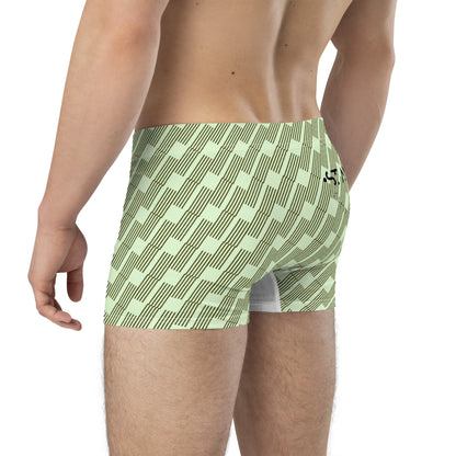 Green/Black & Gray Boxer Briefs