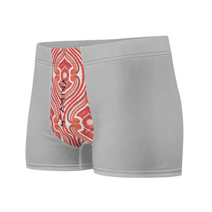 Gray/Red Boxer Briefs