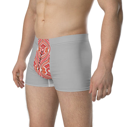 Gray/Red Boxer Briefs