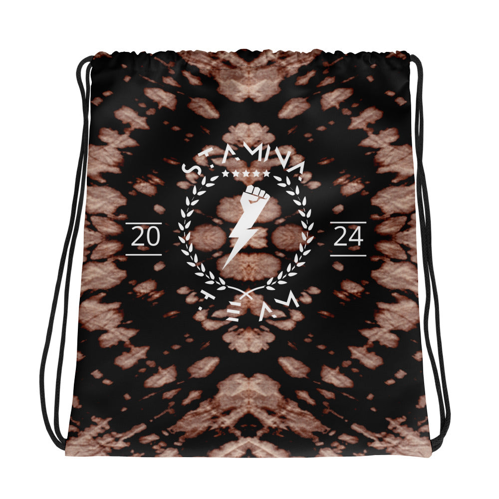 Tie Dye Stamina Drawstring bag