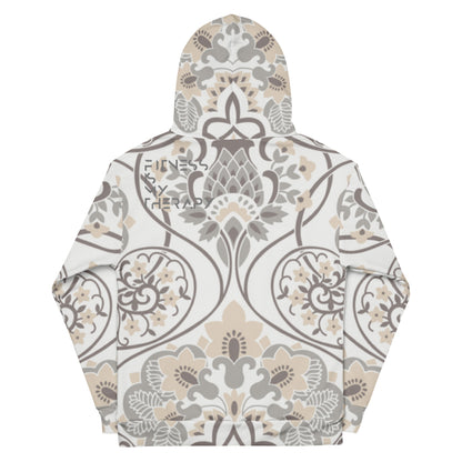 Lotus Print Unisex Hoodie