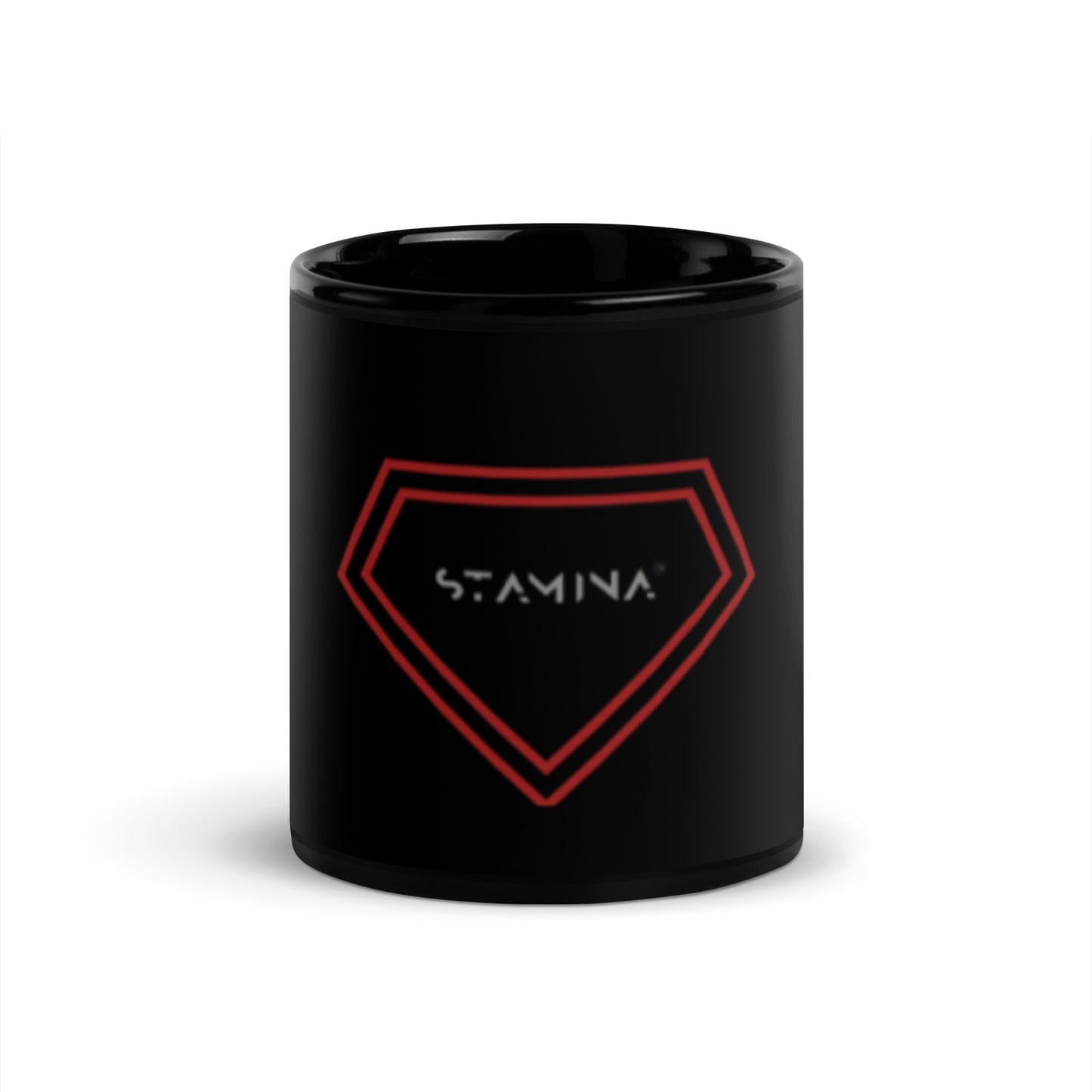 Superman Black Glossy Mug