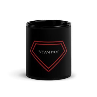 Superman Black Glossy Mug