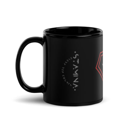 Superman Black Glossy Mug