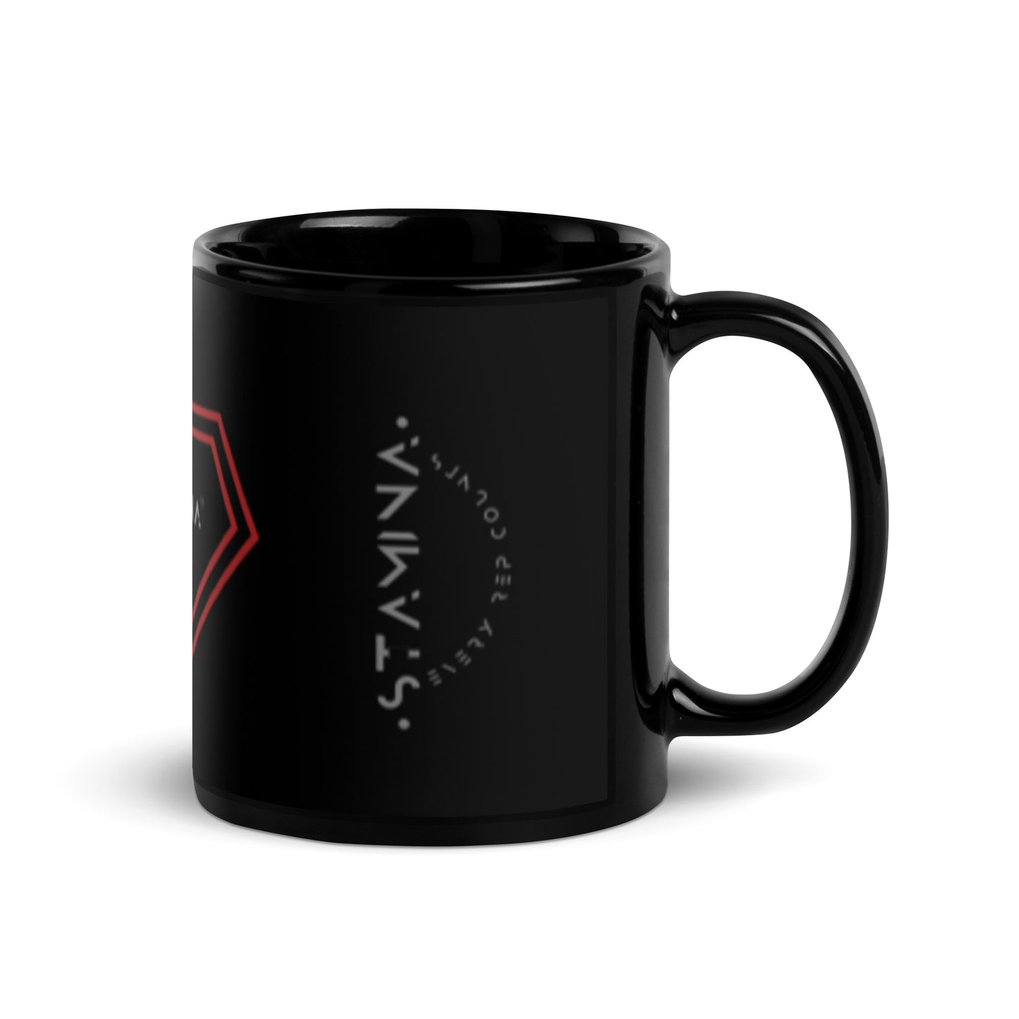 Superman Black Glossy Mug