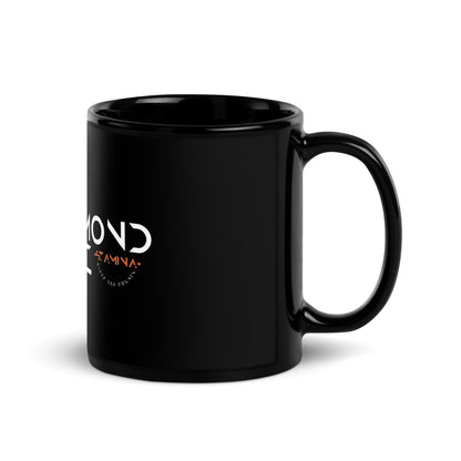 Diamond Cutz Black Glossy Mug