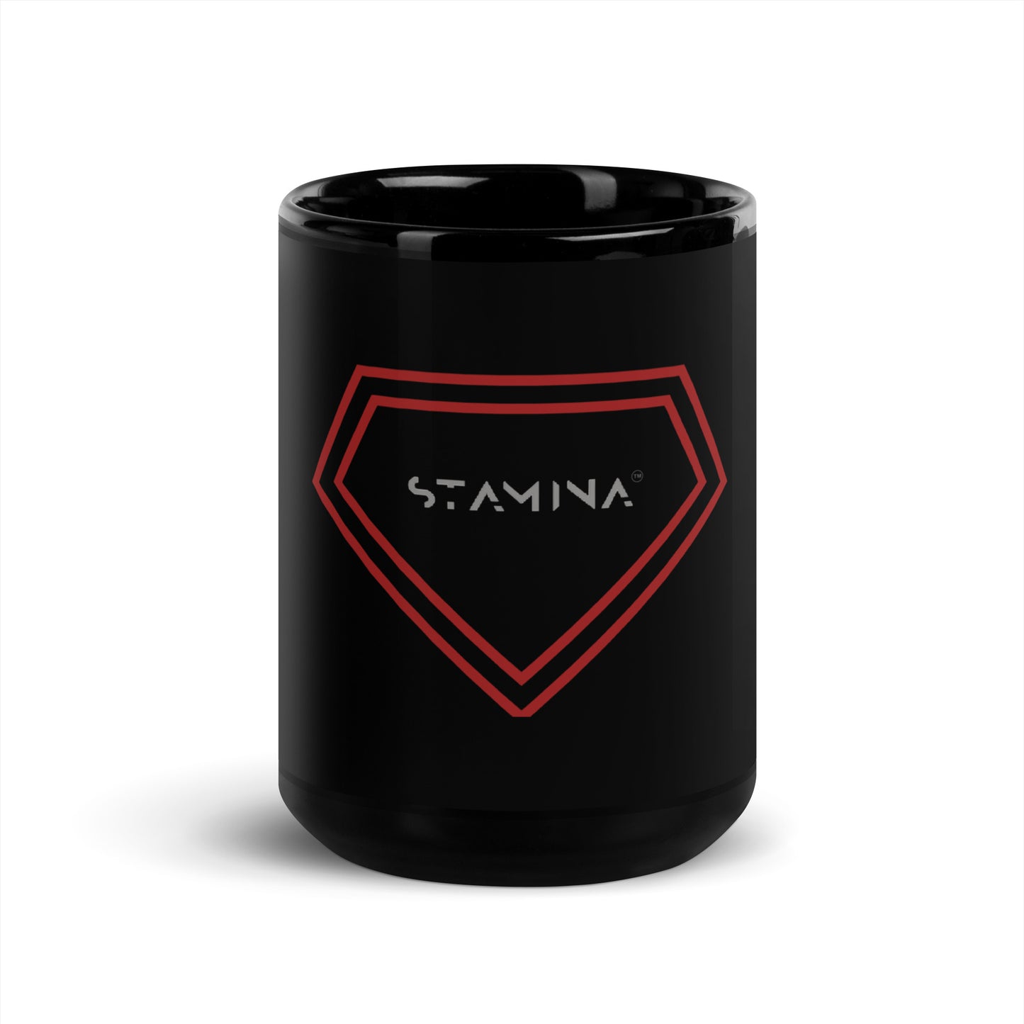 Superman Black Glossy Mug