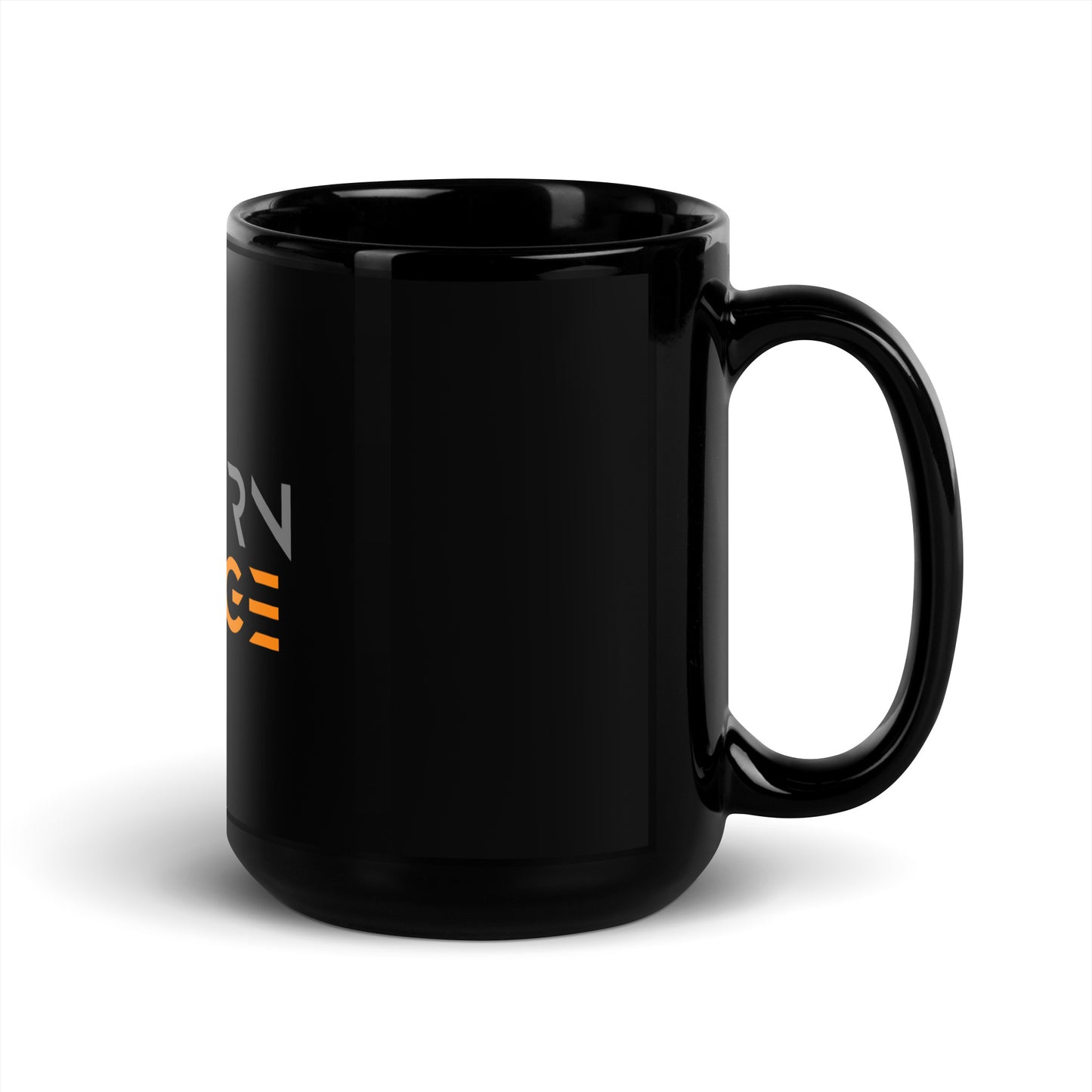 Modern Savage Black Glossy Mug