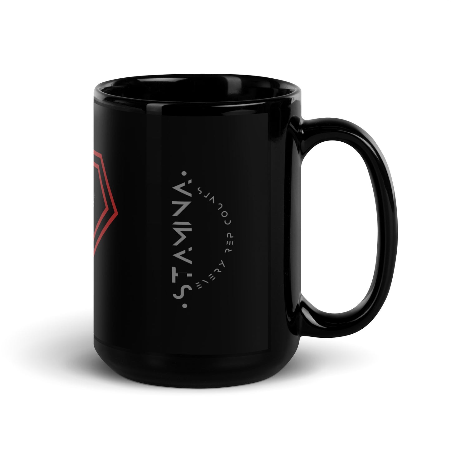 Superman Black Glossy Mug