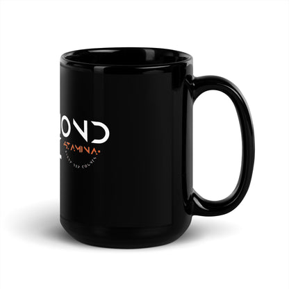 Diamond Cutz Black Glossy Mug