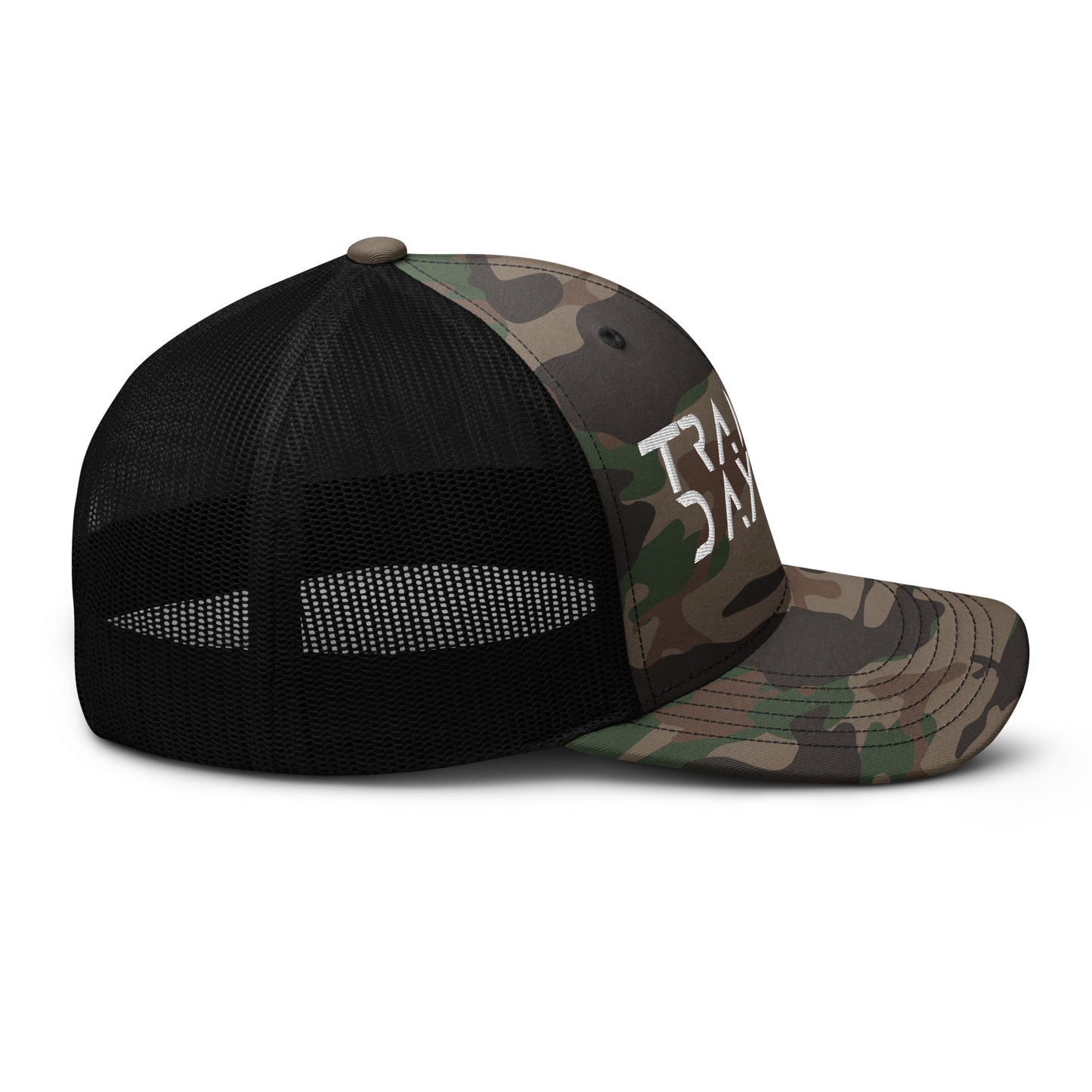 Training Day Camouflage trucker hat