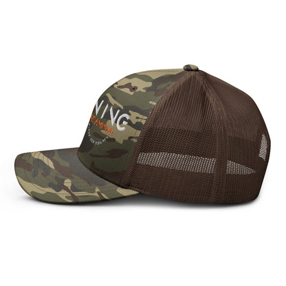 Training Day Camouflage trucker hat