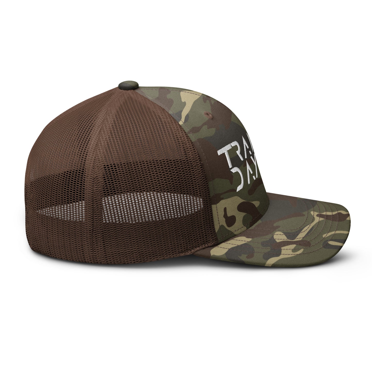 Training Day Camouflage trucker hat