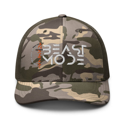 Beast Mode Camouflage trucker hat