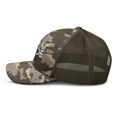 Beast Mode Camouflage trucker hat