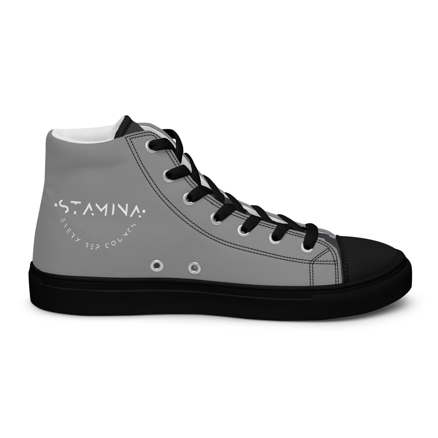 Men’s high top canvas shoes