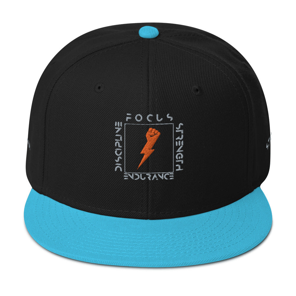 Fist Bolt Snapback Hat