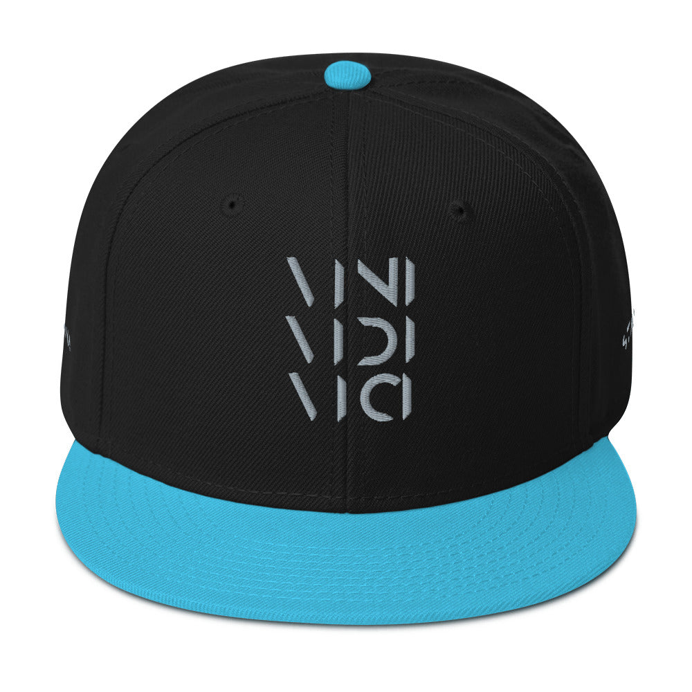 Vini Vidi Vici Snapback Hat