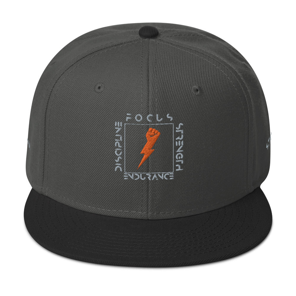 Fist Bolt Snapback Hat