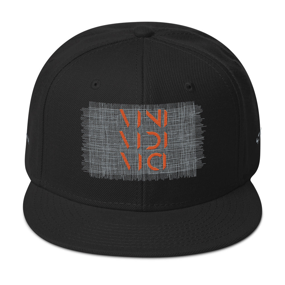 Vini Vidi Vici Snapback Hat