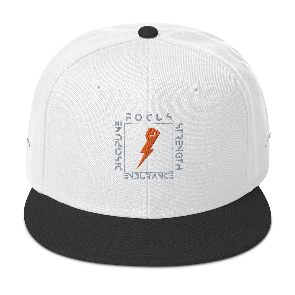 Fist Bolt Snapback Hat