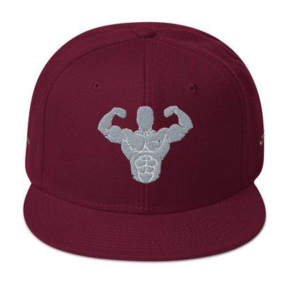 Muscle Man Snapback Hat