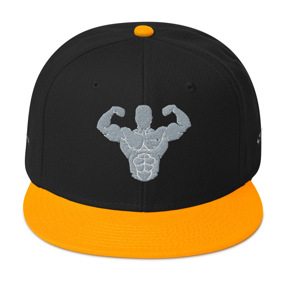 Muscle Man Snapback Hat