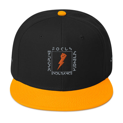 Fist Bolt Snapback Hat