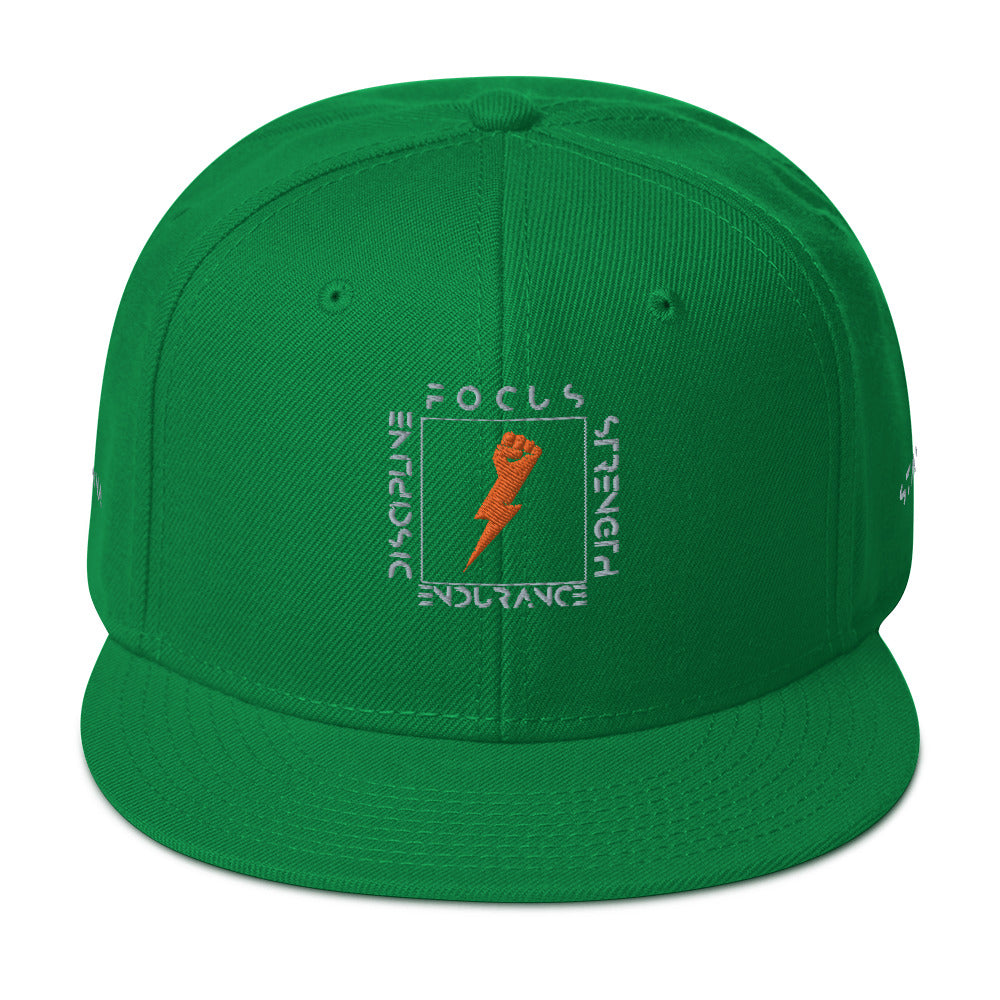 Fist Bolt Snapback Hat